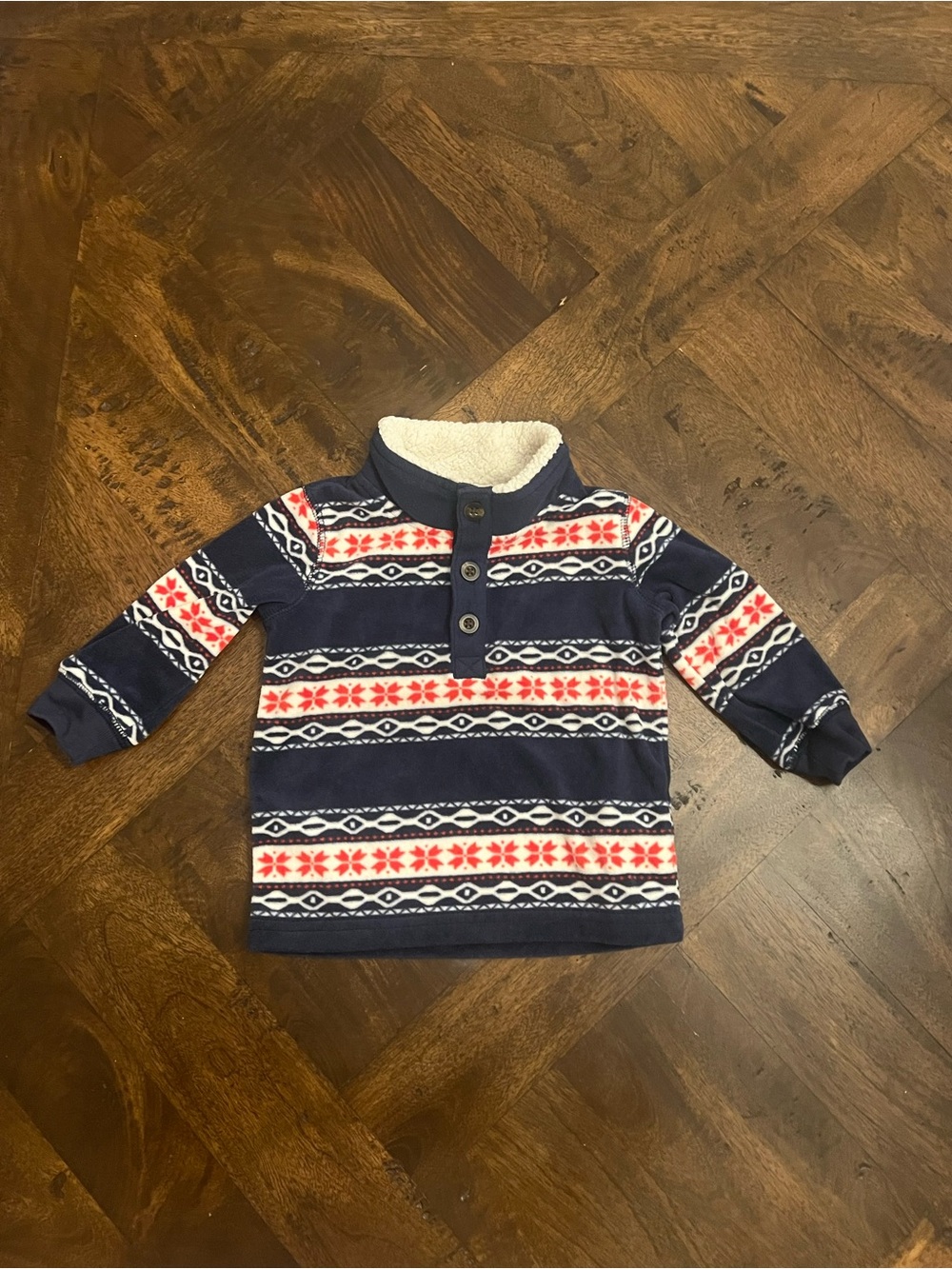 Carter's Holiday Fleece Pullover Sweater